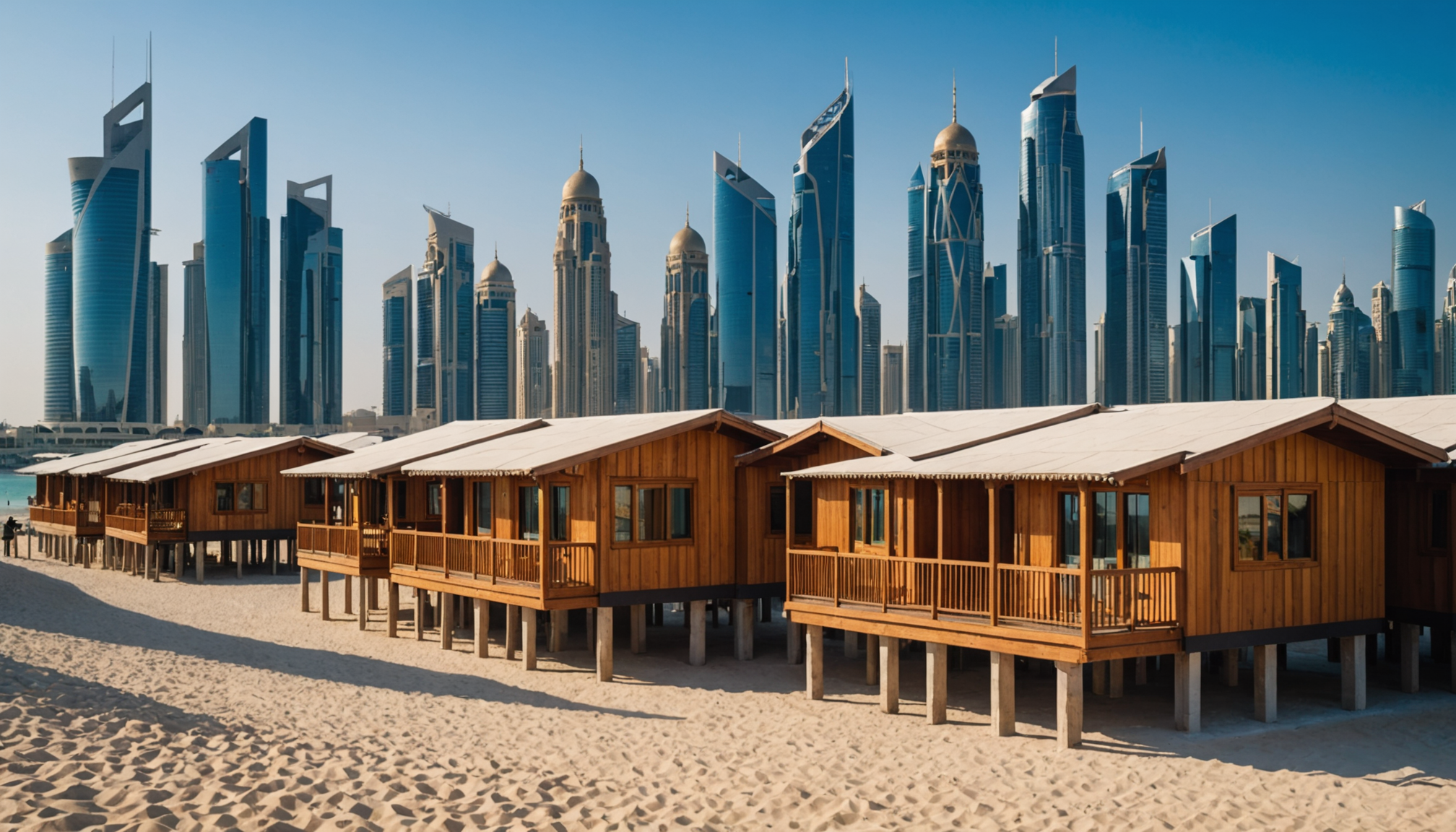 découvrez les fascinants contrastes architecturaux d’abu dhabi, où chalets traditionnels et gratte-ciels ultramodernes se côtoient pour offrir un panorama unique entre authenticité et modernité.