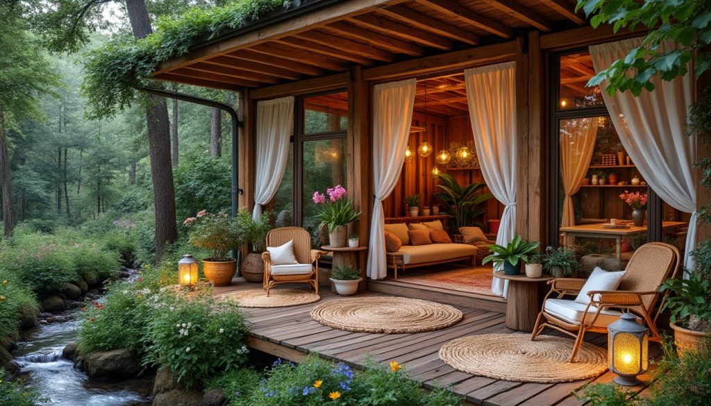 découvrez comment le style bohème chic apporte une touche d'élégance et d'authenticité aux chalets, en mêlant matières naturelles, couleurs chaleureuses et décor raffiné pour créer un espace convivial et tendance.