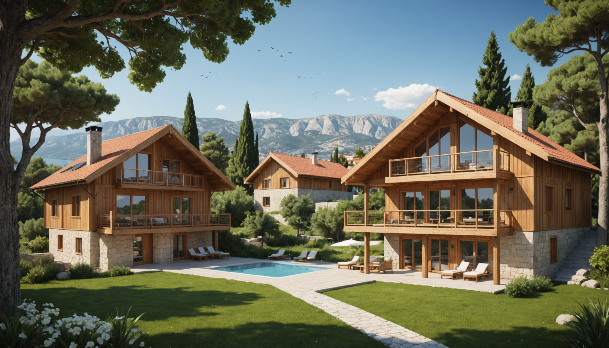 découvrez nos lodges en bois à split : une alliance parfaite de design contemporain et de confort, pour un séjour authentique au cœur de la nature croate.