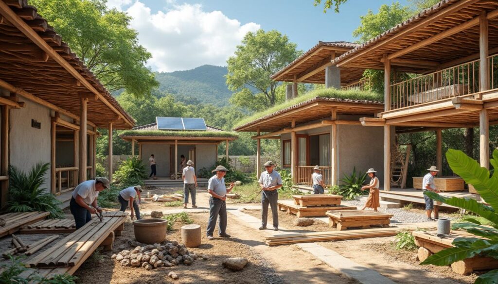 découvrez comment l'artisanat local contribue à des constructions durables, alliant savoir-faire traditionnel et respect de l'environnement pour bâtir un avenir responsable.