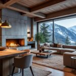 découvrez notre sélection de luminaires design pour créer une ambiance chaleureuse et conviviale dans votre chalet.