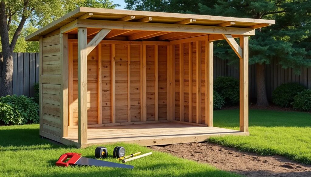 apprenez à fabriquer un abri en bois solide et pratique pour ranger vos outils, avec des conseils faciles à suivre et des matériaux accessibles.